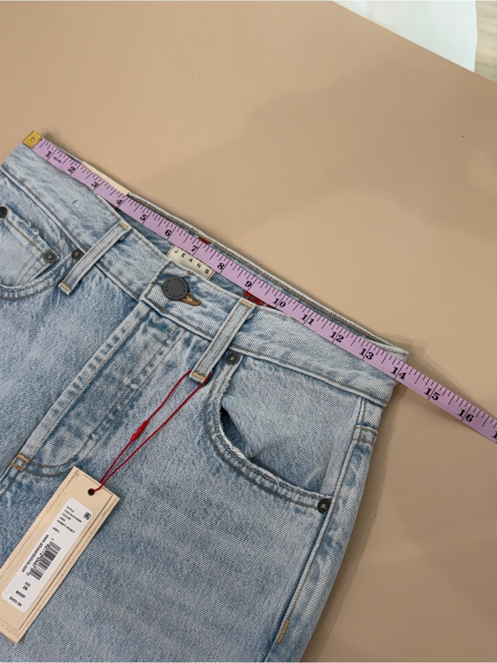 Alice + Olivia Amazing High Rise Boyfriend Distressed Straight Leg Jeans Size 26 - Picture 6 of 14